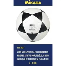 Bola De Futvolei Ft-5 Mikasa Branco E Preto Foto mini 2