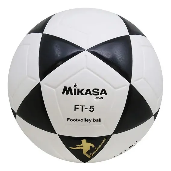 Bola De Futvolei Ft-5 Mikasa Branco E Preto Foto 1