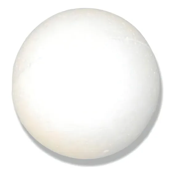 Bola De Isopor 250mm Com 2 Unidades Styroform Artesanato Foto 1