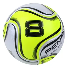 Bola de pênalti de futsal de 8 bolas de futsal - cor branca C amarela Foto mini  2