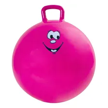 Bola De Saltar Brinquedo Pula Pula Upaupa Infantil Rosa 60cm Foto mini 1