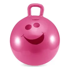 Bola De Saltar Brinquedo Pula Pula Upaupa Infantil Rosa 60cm Foto mini 2
