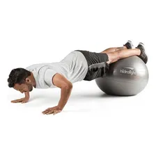 Bola Exercícios Pilates Fisioterapia 75cm Hidrolight C Bomba Foto mini  2