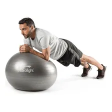 Bola Exercícios Pilates Fisioterapia 75cm Hidrolight C Bomba Foto  mini 1