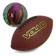 Bola Futebol Americano Tamanho Flag Vollo Marrom Foto  mini 1