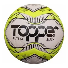 Bola Futebol Futsal Salão Topper Slick Amarelo Foto  mini 1