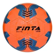 Bola Futebol Society Profissional Scorpion Costurada Finta Cor Laranja Foto mini 1