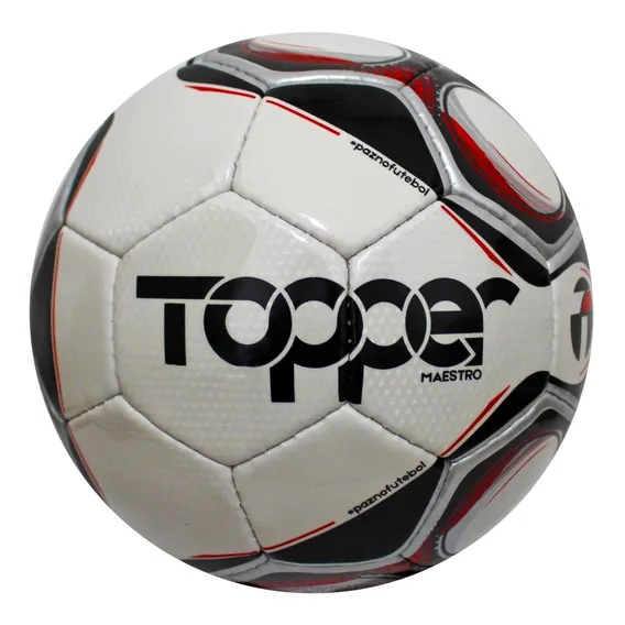 Bola Futebol Society Topper Maestro Td2-costurada Foto 1