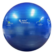 Bola Ginástica Profissional - Gym Ball 65cm - Azul - Athi Foto mini 2