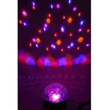 Bola Led Rgb Mp3 Projetor Festa Magic Ball Musica 127/220v Foto mini 3