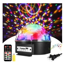 Bola Led Rgb Mp3 Projetor Festa Magic Ball Musica 127/220v Foto mini 1