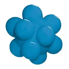 Bola Maciça Furacão Pet Meteoro Azul G Foto  mini 1