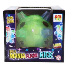 Bola Maluca Mania Flash Kick Com Som E Luzes Colorida Foto mini 3