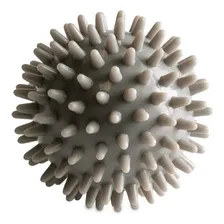 Bola Massagem Pontiaguda Liberação Muscular Acte Cor Cinza/Laranja Foto mini 3