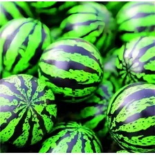 Bola Melancia Inflável Kit 16 Pçs Festa Prenda Brinquedo Foto mini  2