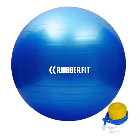 Bola Pilates Suiça Yoga Abdominal Gym Ball 55cm Bomba Foto 1