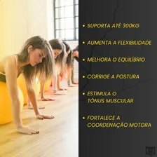 Bola Pilates Yoga Fitness Funcional 55cm Com Bomba Foto mini 3