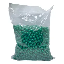 Bola Plástica Leitosa Miçanga 8mm - Verde - (2000 Pcs) 500g Diâmetro 8 Mm Foto mini 3