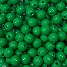 Bola Plástica Leitosa Miçanga 8mm - Verde - (2000 Pcs) 500g Diâmetro 8 Mm Foto mini 4