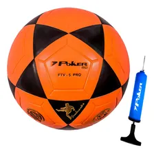 Bola Poker Futev么lei Vulcanizada Rio + Bomba De Ar Cor Laranja Foto mini 1