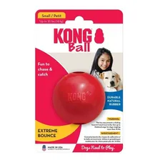 Bola Recheável Para Cachorro Kong Ball - Pequena Cor Vermelho Foto  mini 1