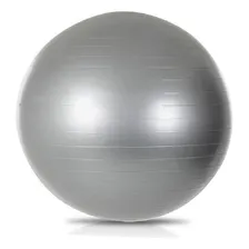 Bola Suiça Pilates Yoga 55cm Fitness Abdominal Com Bomba Cor Cinza Foto mini 3