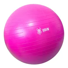 Bola Suiça Pilates Yoga Abdominal Gym Ball 75cm Bomba  Cor Rosa Foto  mini 1