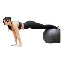 Bola Suíça Premium Para Pilates 85cm Cinza Liveup Sports Foto mini 4