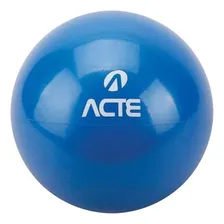 Bola Tonificadora Azul Com Peso 3kg T57 - Acte Foto  mini 1