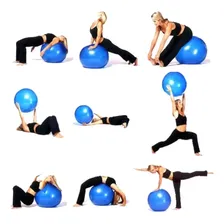 Bola Yoga Suiça Pilates Abdominal Gym Ball 55cm Foto mini 4