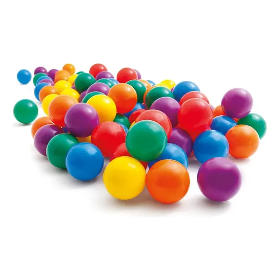 Bolas Coloridas De Plástico Piscina - 100 Unidades 8cm Foto 1