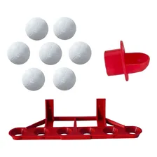 Bolas De Pebolim + Suporte + Cachimbo Pebolim Tot贸 Pacau Mesa de pebolim Vermelho Foto mini 1