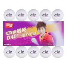 Bolas Dhs Plastico 40+ Tenis de Mesa ITTF 10 Bolas Foto mini 1