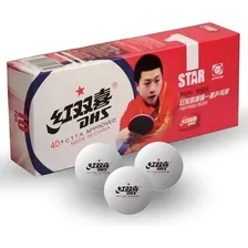 Bolas Dhs Plastico 40+ Tenis de Mesa ITTF 10 Bolas Foto mini 3