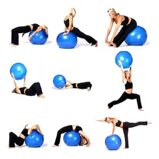 Bolas Pilates 55 Cm Ginástica Yoga Gestante Treino Cor Azul Foto mini  2