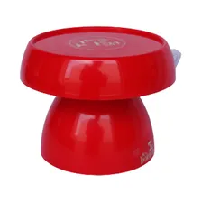 Boleira Cogumelo Pequena Prato P Bolo S贸 Boleiras Vermelho Foto mini 1