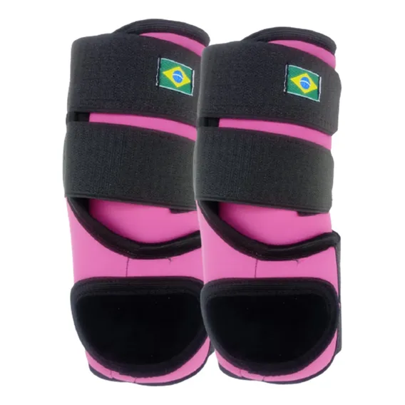 Boleteira Patas Traseiras Neoprene Profissional Cor Rosa Foto 1