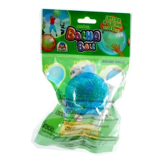Bolha Ball Inflável 0202 - Braskit Cor Azul Foto 1