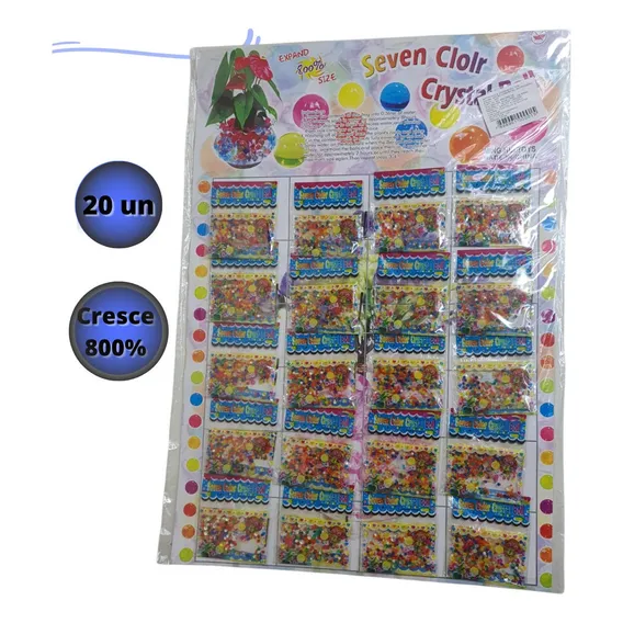 Bolinha De Gel Orbis Orbeez Cresce Na Água 20 Un Foto 1