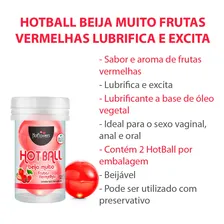 Bolinha P/ Sexo Lubrificante Íntimo Massagem Esquenta Esfria Foto  mini 1