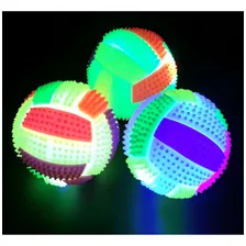 Bolinha Pet Brinquedo Cachorro Bola Com Luz Piscante Apito Cor Colorido Foto mini  3
