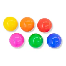 Bolinhas De Piscina Coloridas 76mm Com 50 Bolinhas Foto mini 4