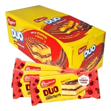 Bolinho Bauducco Duo Chocolate 27g - Caixa C/ 15un Foto mini 1
