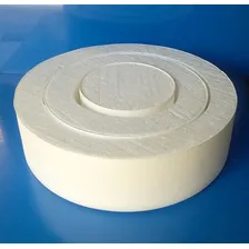 Bolo Fake De Eva Sem Emenda Branco Foto mini 4