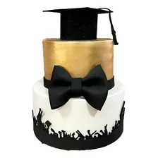 Bolo Fake Maquete Tema Graduação Formatura Foto mini 1