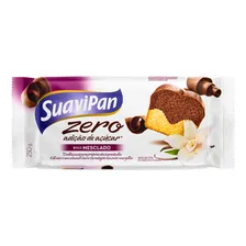Bolo Zero Adição de Açúcar Sabor Mesclado Suavipan 250g Foto mini 1