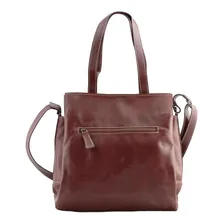 Bolsa 3 DivisÔes Em Couro Casca Foto mini 1