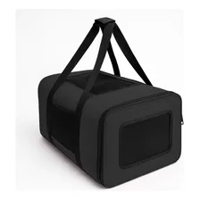 Bolsa Air Europa Avião Para Animais De Estimação Ska Petshop Transporte Cabine Air Europa Preta Tamanho Pequeno Foto mini 4