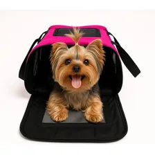 Bolsa Air Europa Avião Para Animais De Estimação Ska Petshop Transporte Cabine Air Europa Rosa Tamanho Pequeno Foto mini 1