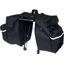 Bolsa Alforge Epic Line Sh104p Preto C/ Refletivos 30 Litros Foto mini 3
